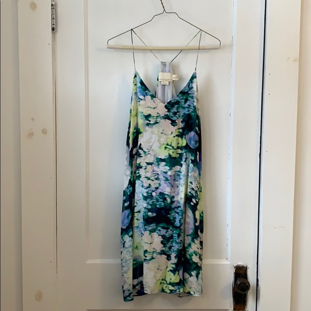 Cynthia Rowley, 100% Silk, Flower Print Dress
